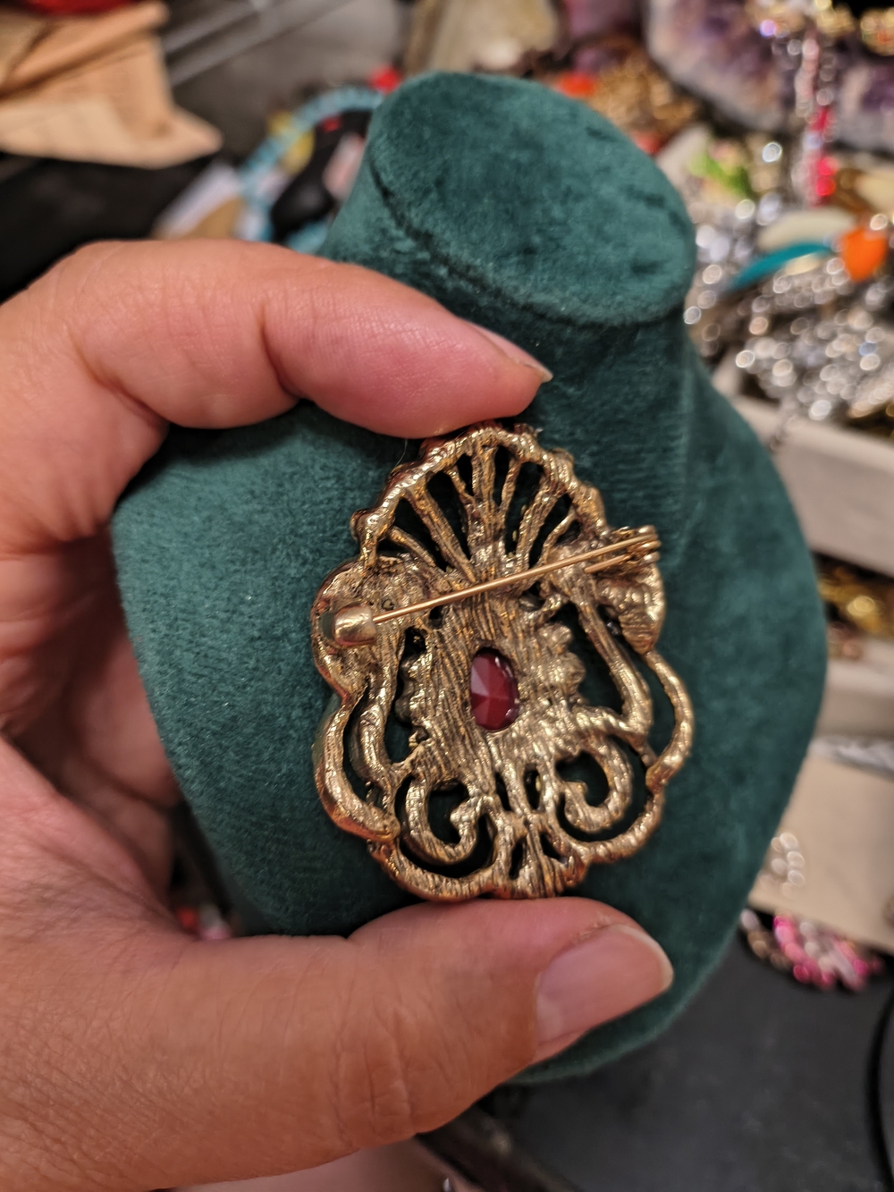 Turkish Brooch Big New - Picture 2 of 2